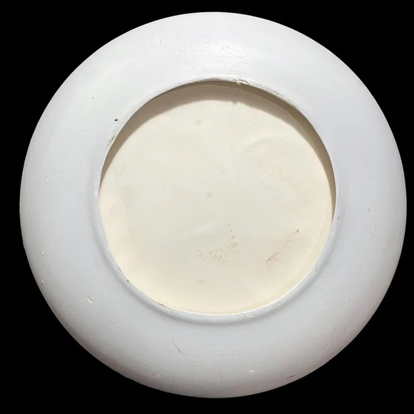 Vintage 1980s Tifo Hand Painted Quebec Folk Art Plate Francine Fugere Thiffault - Picture 7 of 9